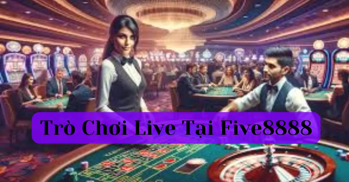 Trò chơi live casino tại Five8888